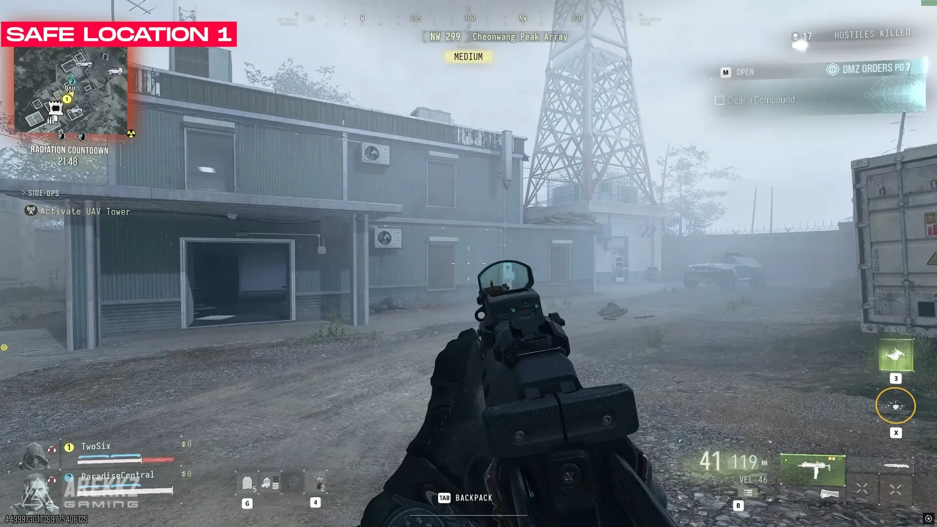 Call of Duty: Modern Warfare 4 blue building map marker