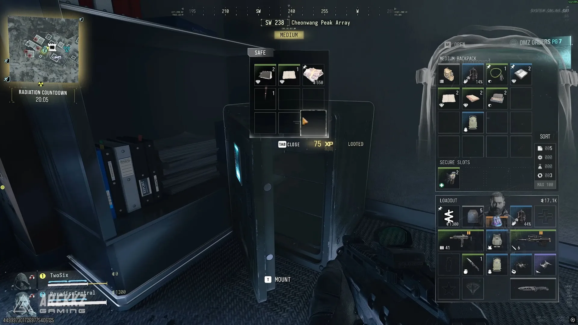 Call of Duty: Modern Warfare 4 Gold Bar in safe loot