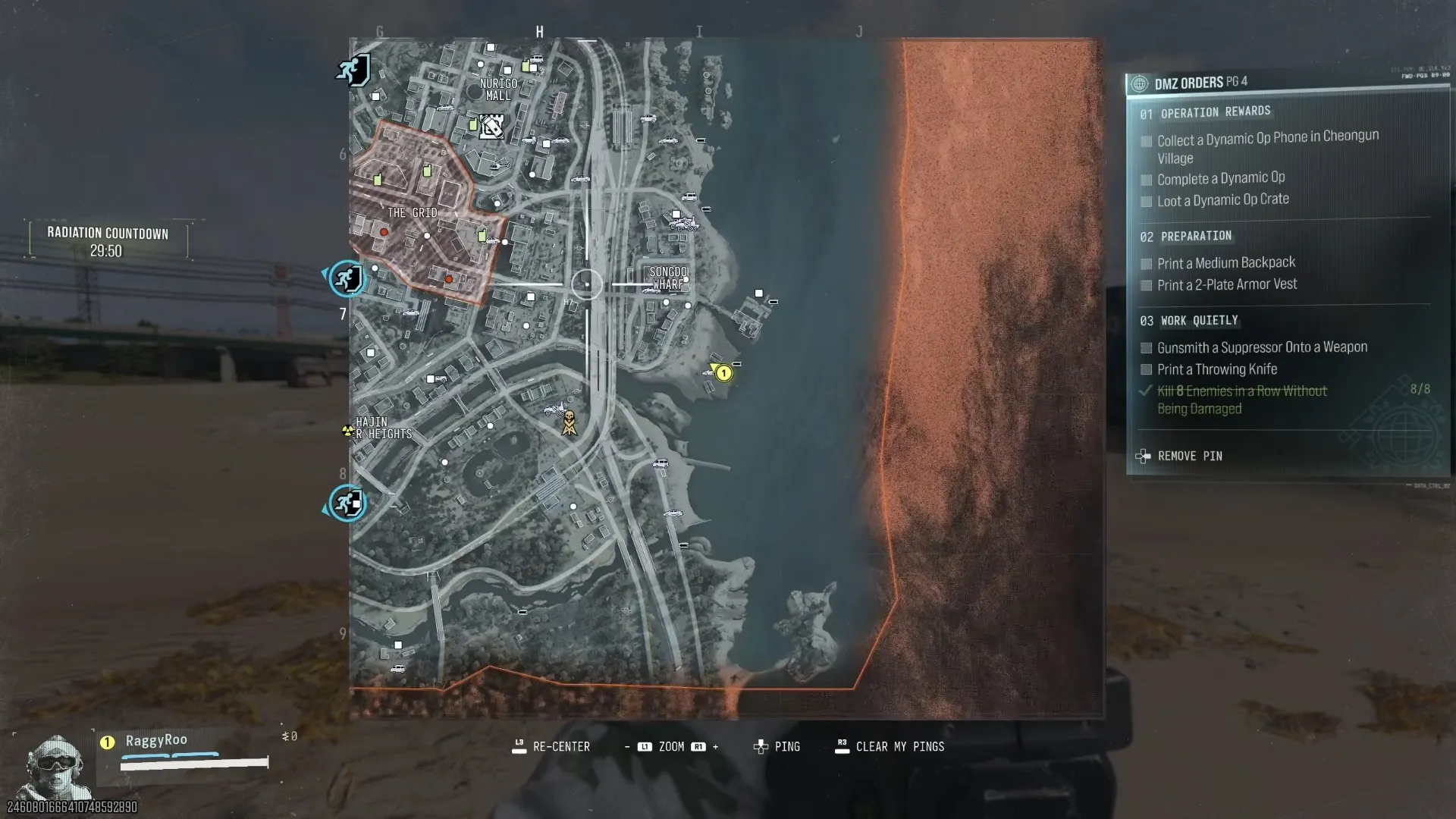 Call of Duty: Modern Warfare 4 tac map showing the casino village