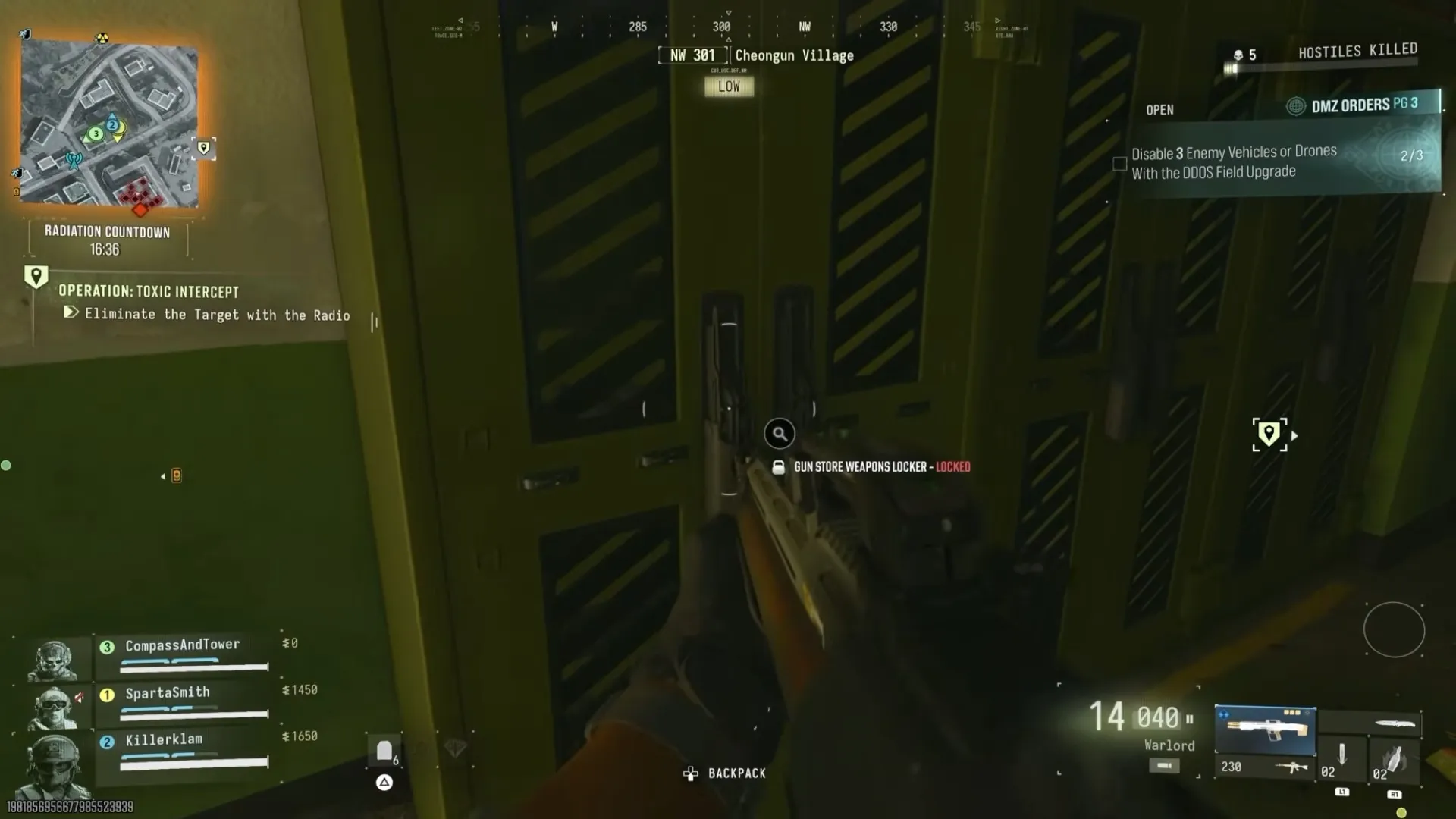 Call of Duty: Modern Warfare 4 three gun store lockers