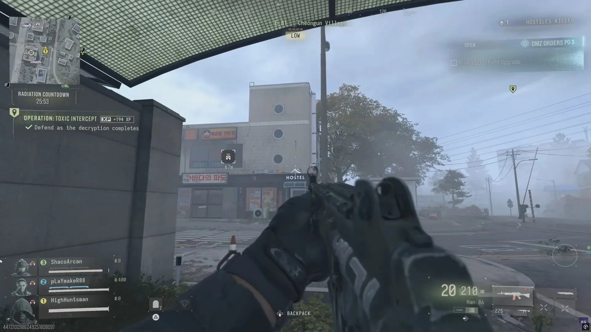 Call of Duty: Modern Warfare 4 clinic location beside the hospital